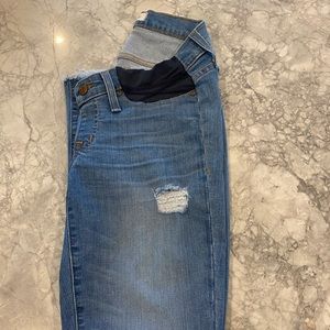 Madewell maternity jeans